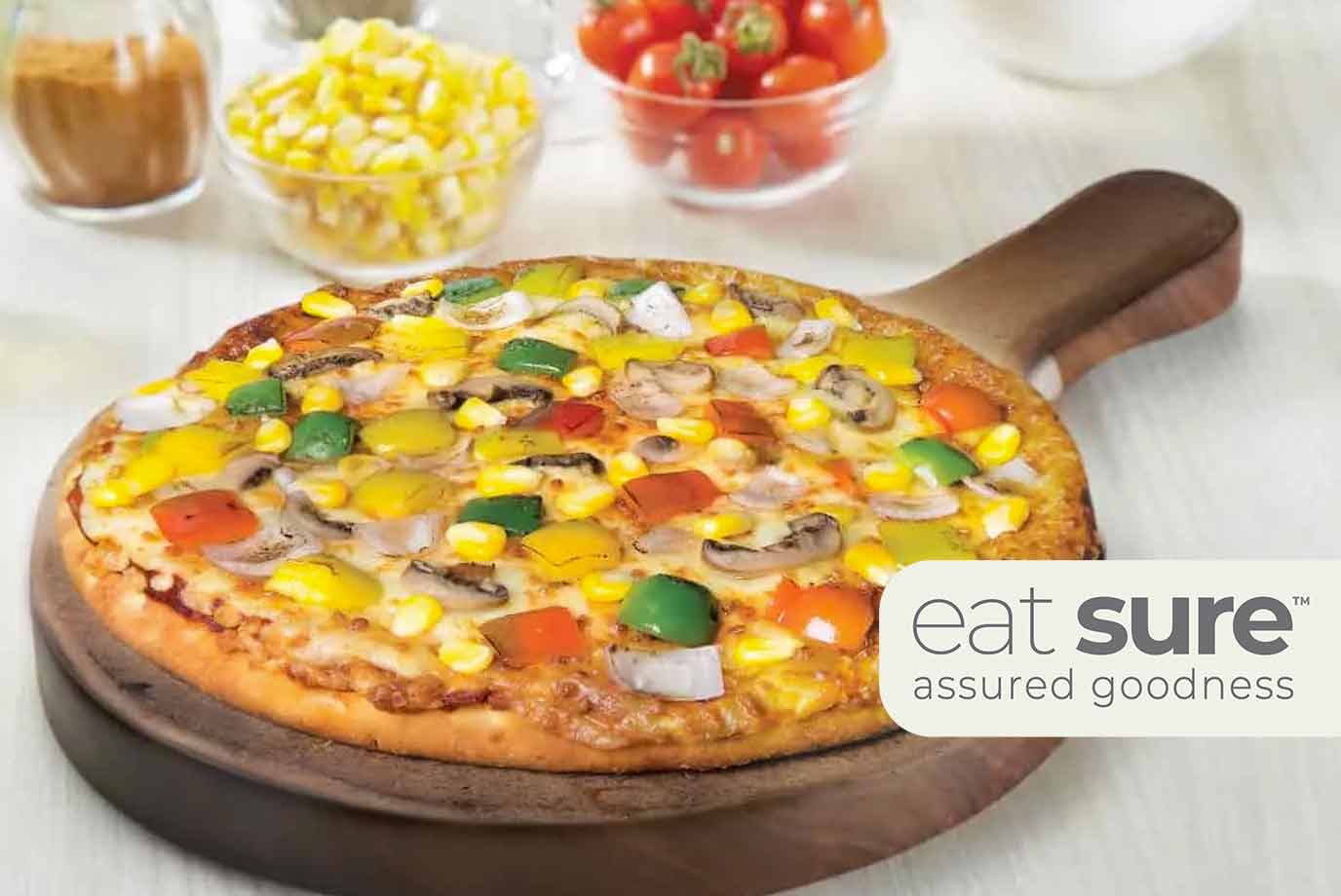 Order Farmfresh Supreme Cheese Burst Pizza 11 Inch From Ovenstory